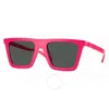 Versace Dark Grey Browline Men's Sunglasses Ve4468u 544887 53
