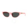 Versace Dark Grey Cat Eye Ladies Sunglasses Ve4491u 545287 55