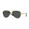 Versace Medusa Aviator Sunglasses