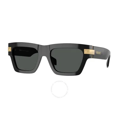Versace Man Sunglasses Ve4464 In Dark Grey