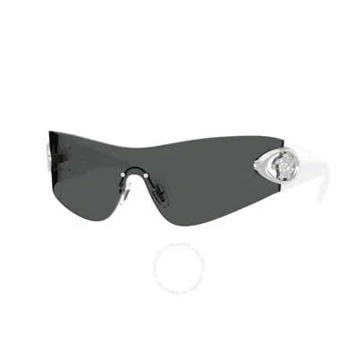 Versace Dark Grey Shield Men's Sunglasses Ve2280 100087 42