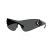 Versace Dark Grey Shield Men's Sunglasses Ve2280 143687 42