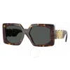 Versace Engraved-medusa Plaque Sunglasses