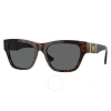 Versace Men's 55mm Brown Sunglasses Ve4457-542987-55 In Dark / Grey