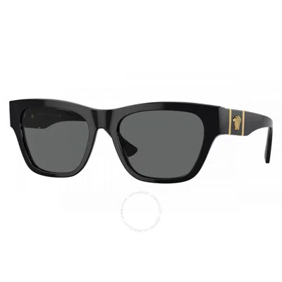Versace Men's 55mm Black Sunglasses