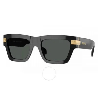 Versace Man Sunglasses Ve4464 In Dark Grey
