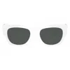 Versace 52mm Pillow Sunglasses In White
