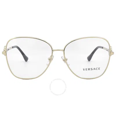 Versace Demo Butterfly Ladies Eyeglasses Ve1289 1002 55