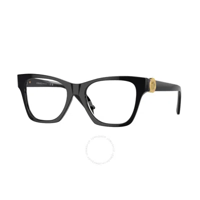 Versace Demo Butterfly Ladies Eyeglasses Ve3341u Gb1 52