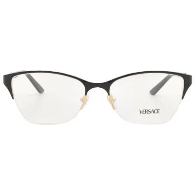 Versace Demo Cat Eye Ladies Eyeglasses Ve1218 1342 53 In Black