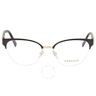 Versace Demo Cat Eye Ladies Eyeglasses Ve1255b 1433 52 In Black