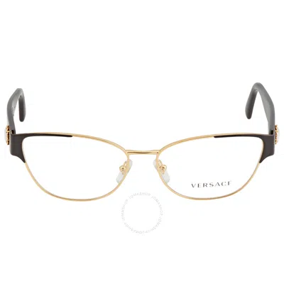Versace Demo Cat Eye Ladies Eyeglasses Ve1267b 1433 55 In Gold