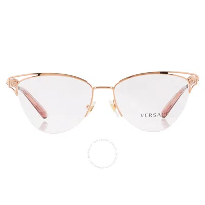 Versace Demo Cat Eye Ladies Eyeglasses Ve1280 1412 55