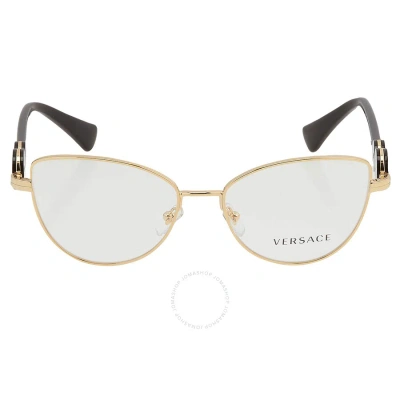 Versace Demo Cat Eye Ladies Eyeglasses Ve1284 1002 53 In N/a
