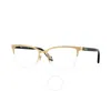 Versace Demo Cat Eye Ladies Eyeglasses Ve1304 1002 52