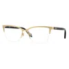Versace Demo Cat Eye Ladies Eyeglasses Ve1304 1002 54 In Neutral