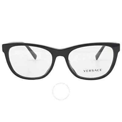 Versace Demo Cat Eye Ladies Eyeglasses Ve3263ba Gb1 54 In Black