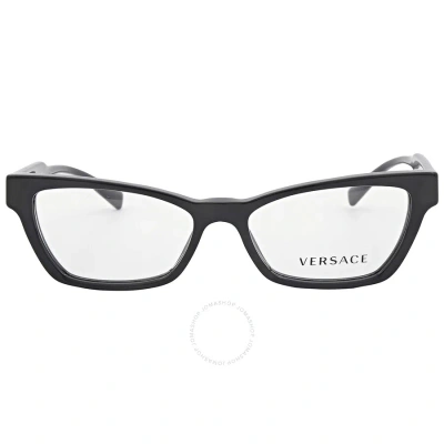 Versace Demo Cat Eye Ladies Eyeglasses Ve3275 Gb1 51 In N/a