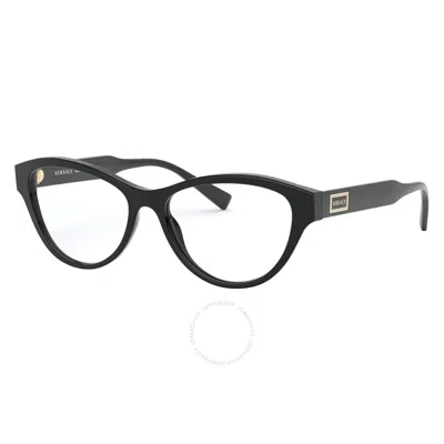 Versace Demo Cat Eye Ladies Eyeglasses Ve3276a Gb1 54