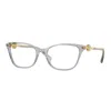 Versace Demo Cat Eye Ladies Eyeglasses Ve3293 5305 55 In Gray