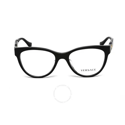 Versace Demo Cat Eye Ladies Eyeglasses Ve3304f Gb1 53