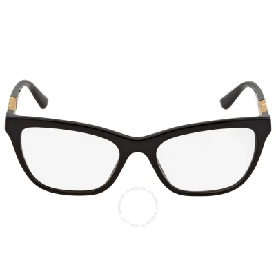 Versace Demo Cat Eye Ladies Eyeglasses Ve3318 Gb1 52 In Black