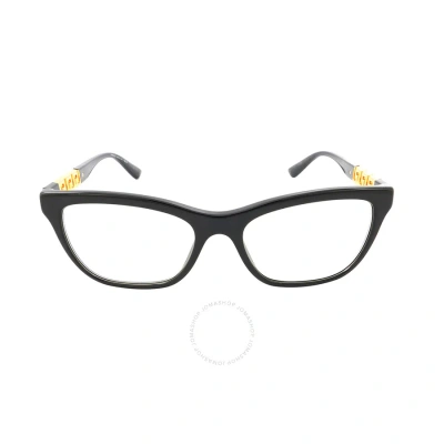 Versace Demo Cat Eye Ladies Eyeglasses Ve3318 Gb1 54 In N/a