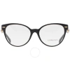 VERSACE VERSACE DEMO CAT EYE LADIES EYEGLASSES VE3334 GB1 55