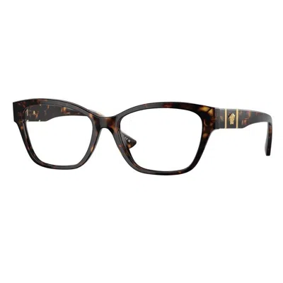 Versace Demo Cat Eye Ladies Eyeglasses Ve3344 108 54 In Red