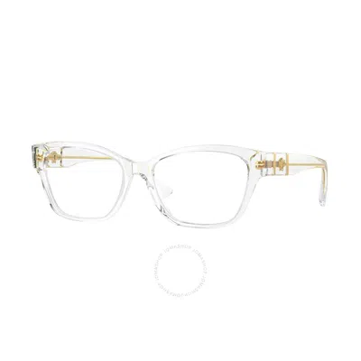 Versace Demo Cat Eye Ladies Eyeglasses Ve3344 148 54