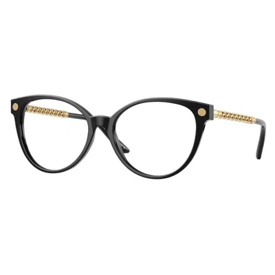 Versace Demo Cat Eye Ladies Eyeglasses Ve3353 Gb1 54 In Black