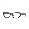 Versace Demo Cat Eye Ladies Eyeglasses Ve3356 108 53