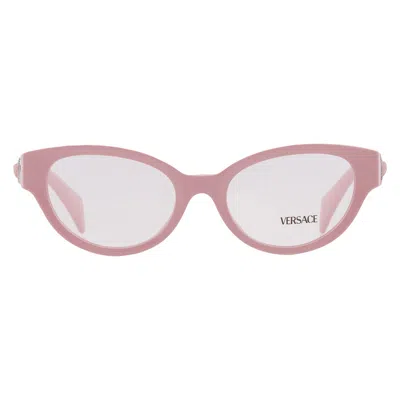 Versace Demo Cat Eye Ladies Eyeglasses Ve3361u 5488 51 In White