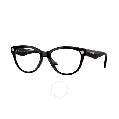 Versace Demo Cat Eye Ladies Eyeglasses Ve3365u Gb1 52