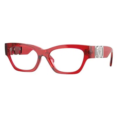 Versace Demo Cat Eye Ladies Eyeglasses Ve3367u 5495 52 In Orange