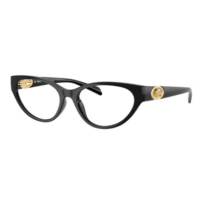 Versace Demo Cat Eye Ladies Eyeglasses Ve3372u Gb1 54 In ["black"]