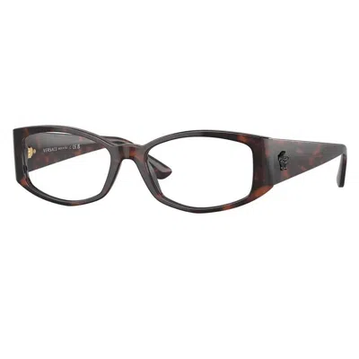 Versace Demo Irregular Ladies Eyeglasses Ve3343f 5429 54 In Purple