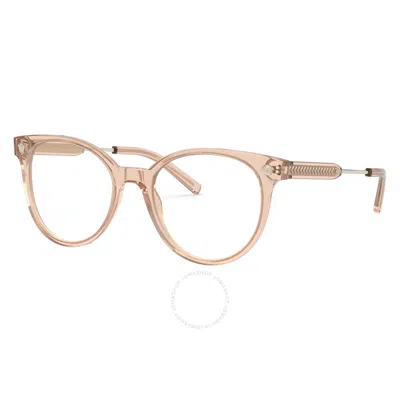 Versace Demo Oval Ladies Eyeglasses Ve3291 5215 51 In Brown
