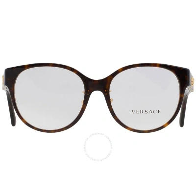 Versace Demo Oval Ladies Eyeglasses Ve3351d 108 53 In N/a