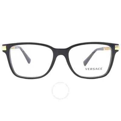 Versace Demo Phantos Men's Eyeglasses Ve3340u Gb1 55