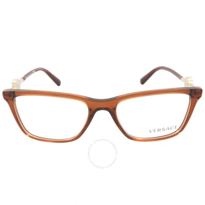 Versace Demo Square Ladies Eyeglasses Ve3299b 5324 53 In N/a
