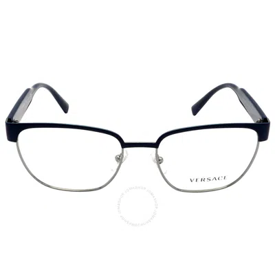 Versace Demo Square Men's Eyeglasses Ve1264 1462 54