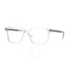 Versace Demo Square Men's Eyeglasses Ve3340u 148 53