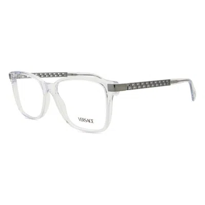 Versace Demo Square Men's Eyeglasses Ve3340u 148 57 In Multi
