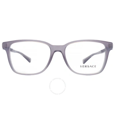 Versace Demo Square Men's Eyeglasses Ve3340u 5406 55 In Grey