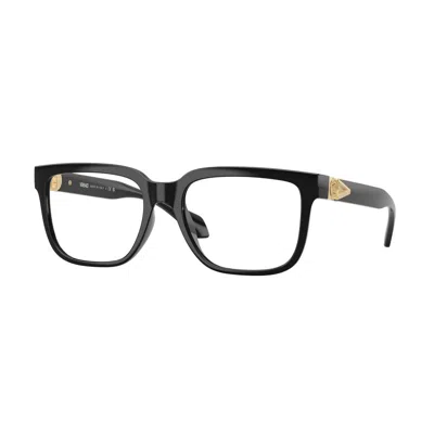 Versace Demo Square Men's Eyeglasses Ve3377u Gb1 55