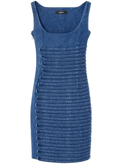 VERSACE DENIM DRESS - WOMEN'S - COTTON