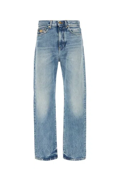 Versace Denim Jeans In Blue