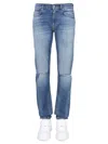Versace Jeans Con Patch Logo In Blue