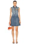 Versace Denim Mini Dress